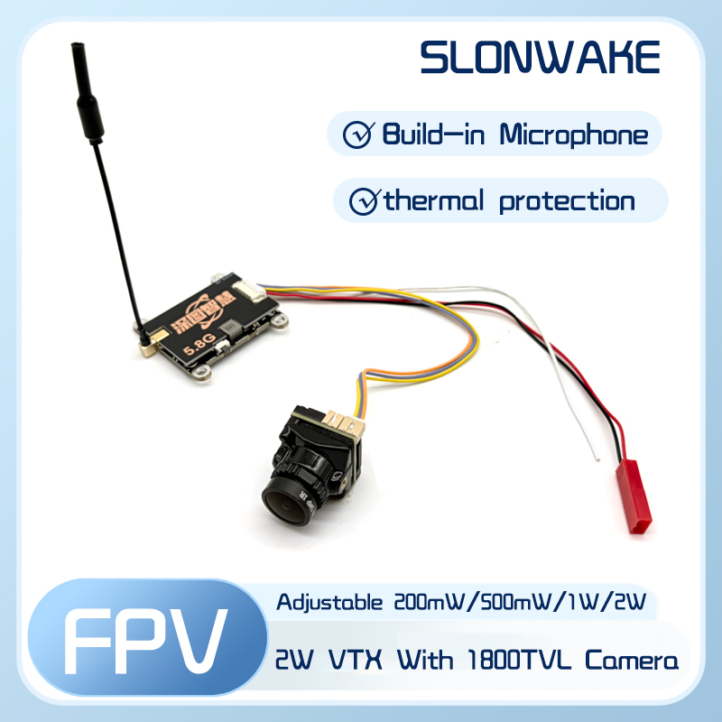 Drone Frame - SLONWAKE 5.8G 56CH 2W เครื่องส่งสัญญาณ VTX