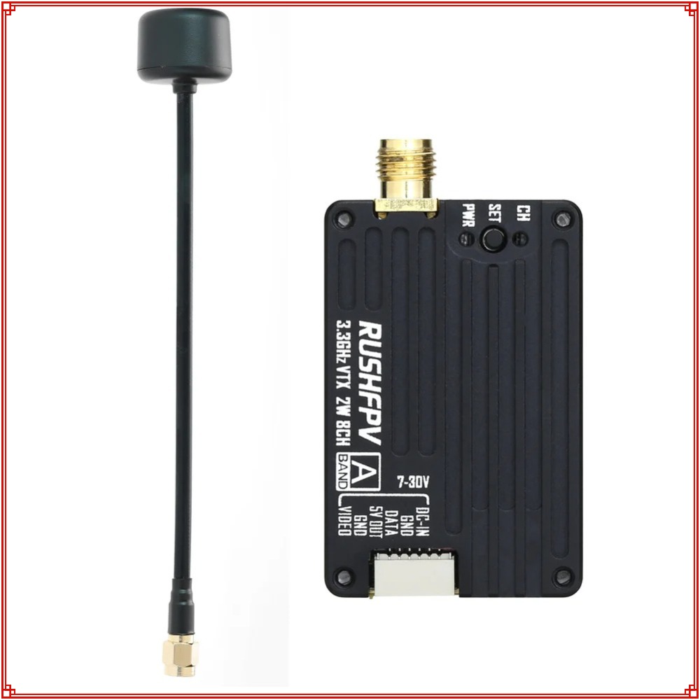 Drone Receiver - 2026 ใหม่ RUSHFPV 3.3G 2W VTX