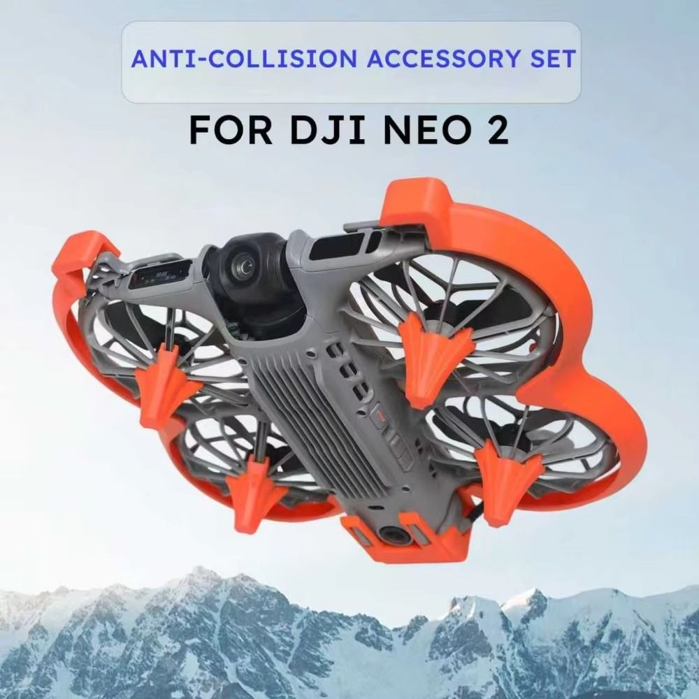 Drone Propeller Guard - อุปกรณ์ป้องกันใบพัดโดรนป้องกันการชน น้ำหนักเบา ถอดประกอบได้รวดเร็ว อุปกรณ์ป้องกันการตกหล่นสำหรับ DJI NEO