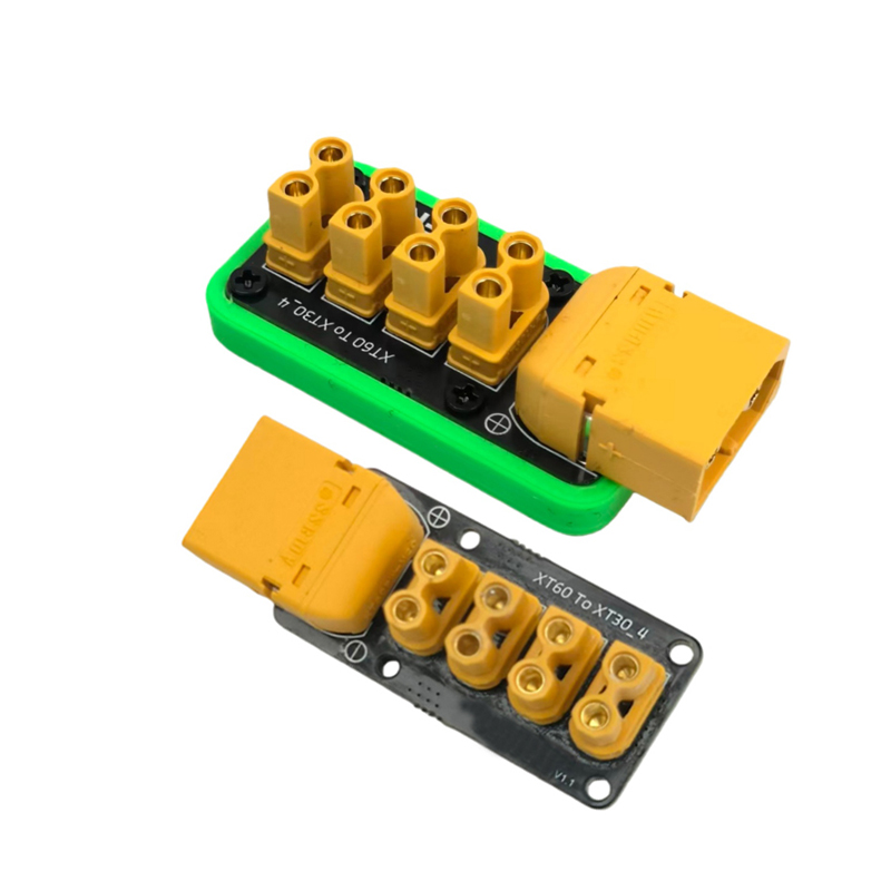 Drone Power Distribution Board - แผงจ่ายไฟ 4 ช่อง 60A XT60 เป็น