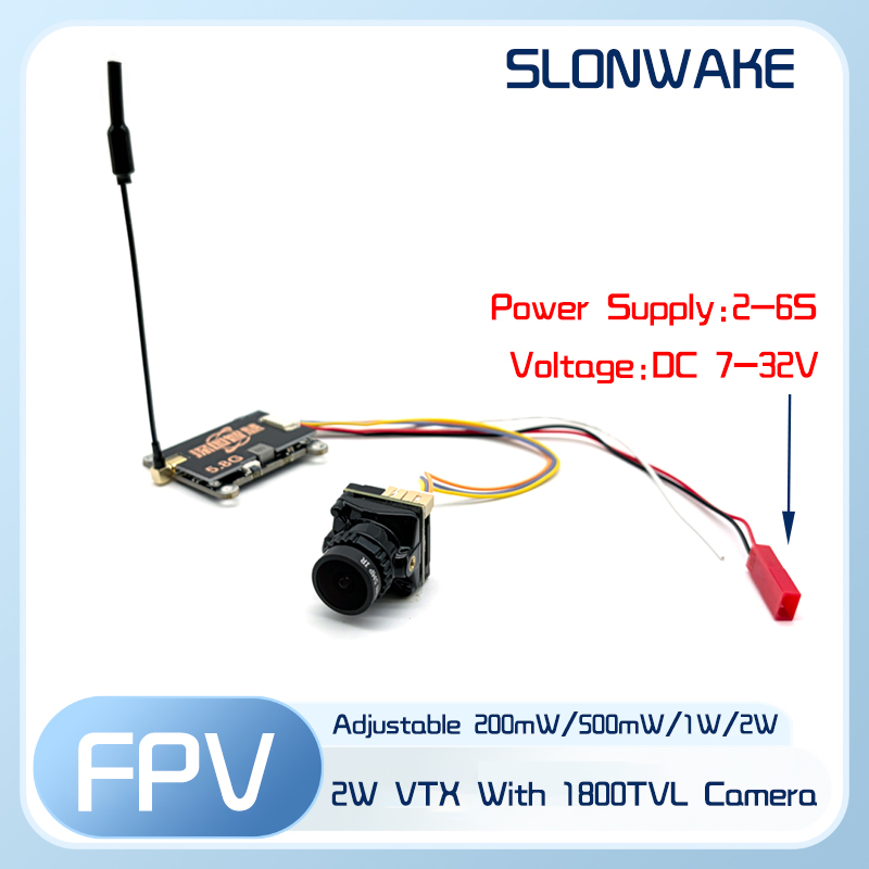 SLONWAKE 5.8G 56CH 2W เครื่องส - Drone Frame บทวิจารณ์และราคา