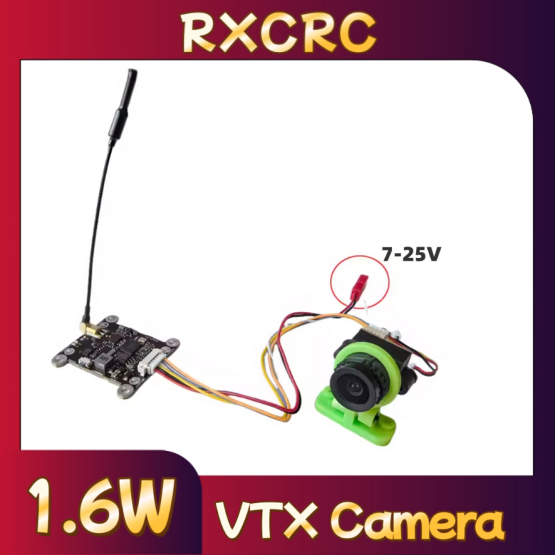โมดูล RXCRC 5.8G 48CH 1.6W VTX - Drone Frame บทวิจารณ์และราคา