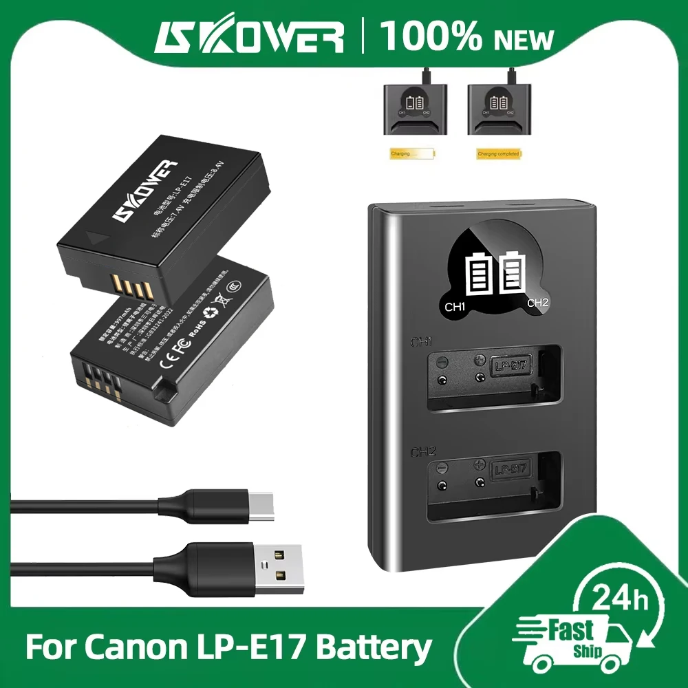 แบตเตอรี่ LP-E17 สำหรับกล้อง C - Canon Camera Eos R50 บทวิจารณ์และราคา