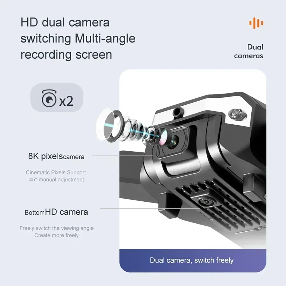 โดรน G6 Pro 8K กล้องคู่, 5G GP - Drone Gps Module บทวิจารณ์และราคา
