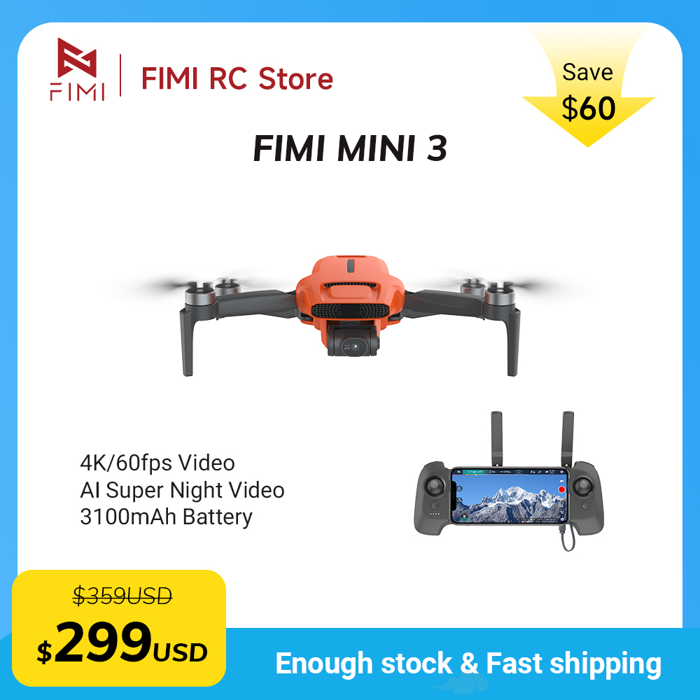 โดรน FIMI MINI 3 กล้อง 4K 60fp - Drone Gps Module บทวิจารณ์และราคา